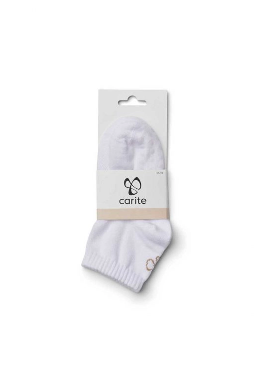 Carite Stretch Yoga Sock White